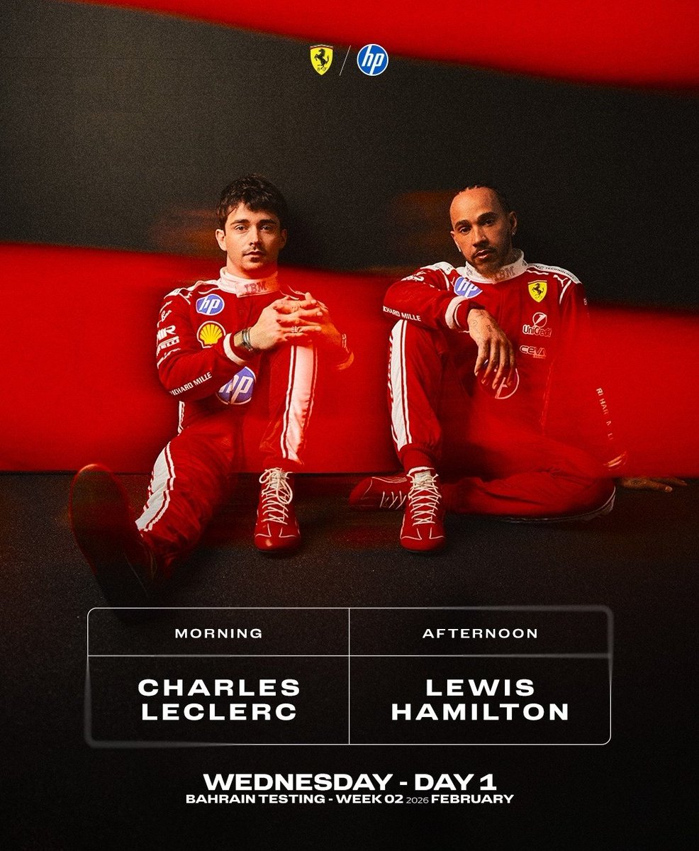 Charles The Racer according to @Auto_Racer_it, the reason ferrari changed the lineup for ...