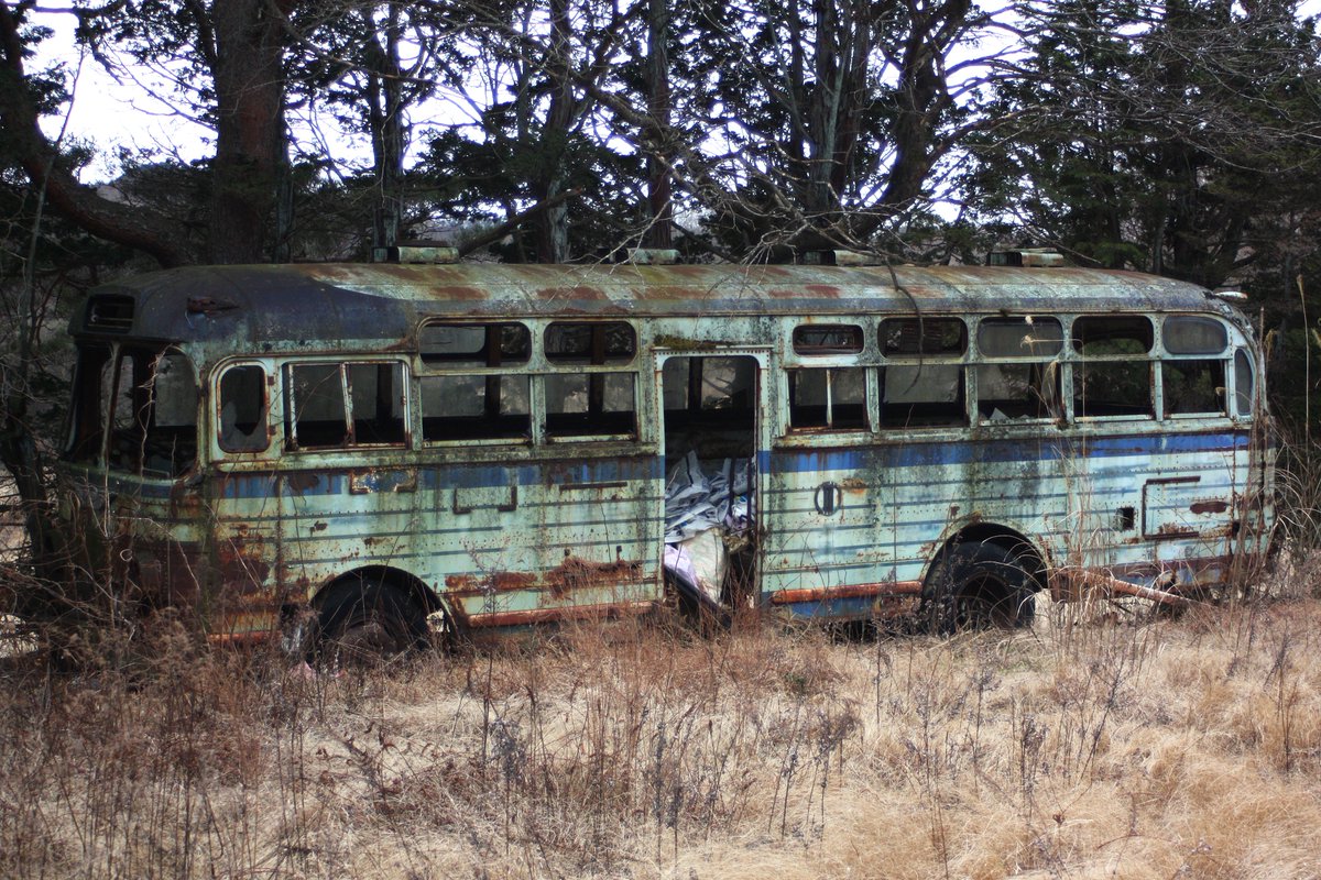 仙台市交通局 日野 BD34 金産ボディ 廃車体 1958年式で現存する仙台