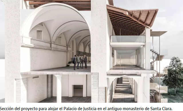 AbelMartiRuiz's tweet photo. Indignante que el PP diga que no al proyecto del Palacio de la Justicia para castigar a mi comarca por votar al PSPV. Listas negras.

En paralelo, el Ministerio anuncia un juzgado más, incorpora personal y devuelve las competencias en violencia de género. 
https://t.co/Vxew05bvcj https://t.co/yRjXwd8Ala