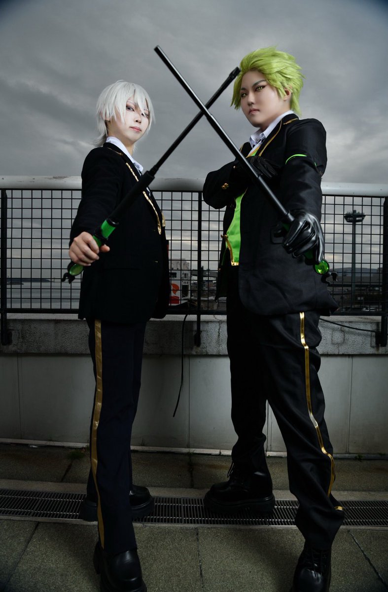 Cosplay　twst　⚔️⚡️

　「ｼﾙﾊﾞｰの出る幕などない」

　　　　　「ｾﾍﾞｸ無理はするな」

 #アコスタATC 
⚔️(<a href="/Hina_cos_piyo/">ひなポン</a> )
📸様(<a href="/Lynfi386/">Lyn@撮影</a> )