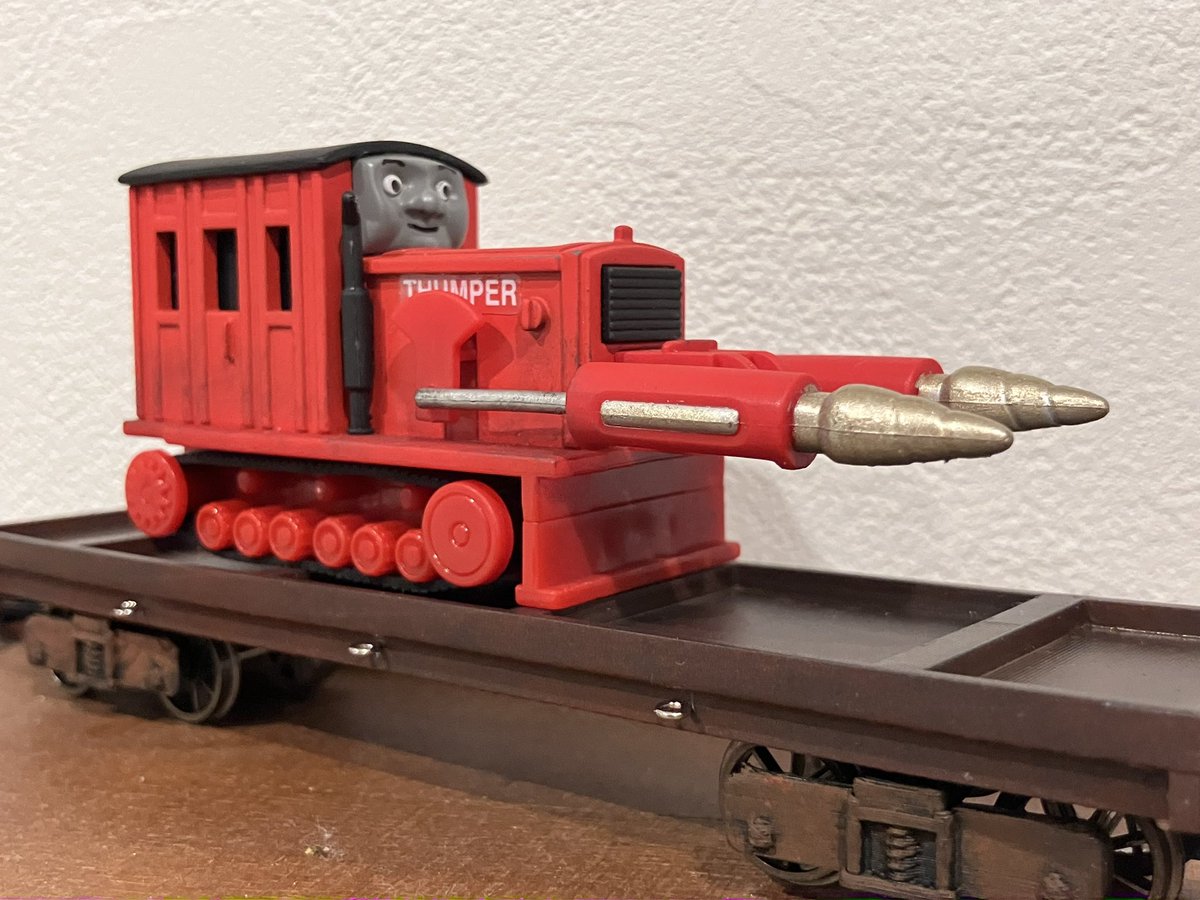 サンパーを載せてたフラットベッド風に、バックマン製品を参考に3DでCADデータから作りました