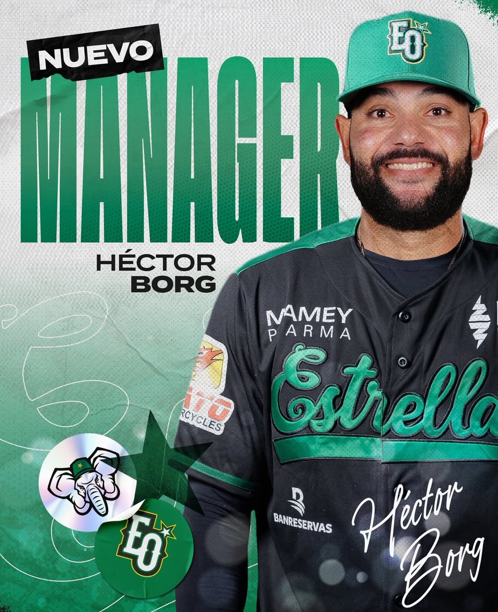 Marovasquezrd's tweet photo. #EstrellasOrientales están anunciando a Héctor Borg como su nuevo manager en #LIDom 2026-2027. Borg ya perteneció a #Leones #Tigres #Toros como parte del staff e interino, además es medallistas de bronce olímpico como dirigente del equipo dominicano al conquistarla en #Tokio2021 https://t.co/LkAK5n0cOr
