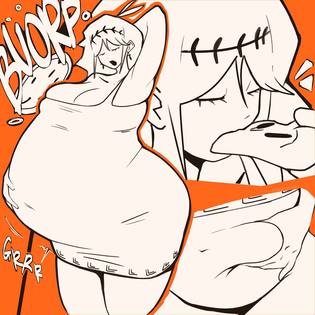 I couldn't fit the actual little caesar here