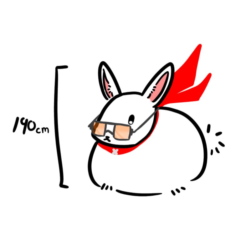 거대토끼: 190cm임
짱크고 왕귀여움
털찐 토끼같음