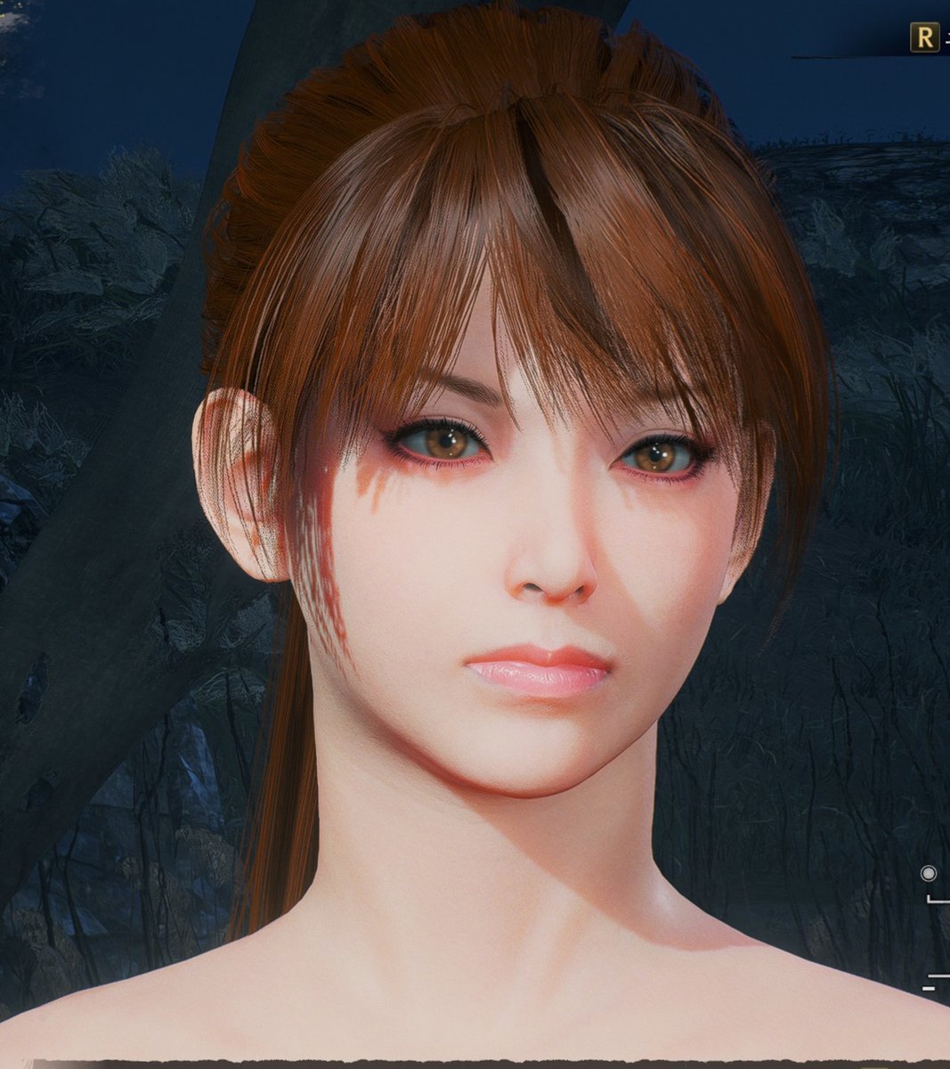 GAd8788's tweet photo. 【仁王3】『かすみ（DEAD OR ALIVE）』のキャラクリ、キャラメイク レシピ公開【NIOH3】 https://t.co/f8vJj0WU64 @YouTubeより 
#仁王3 #仁王3キャラクリ #Nioh3 https://t.co/cDPB0x5kKG
