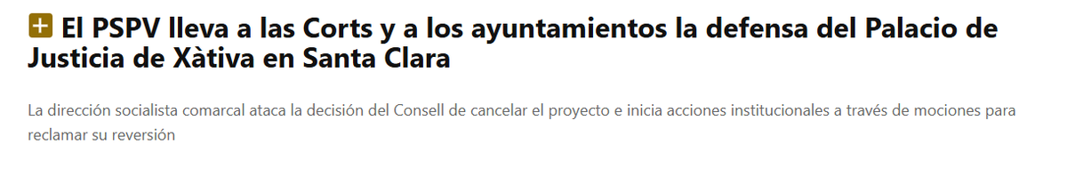 Indignante que el PP diga que no al proyecto del Palacio de la Justicia para castigar a mi comarca por votar al PSPV. Listas negras.

En paralelo, el Ministerio anuncia un juzgado más, incorpora personal y devuelve las competencias en violencia de género. 
levante-emv.com/costera/2026/0…