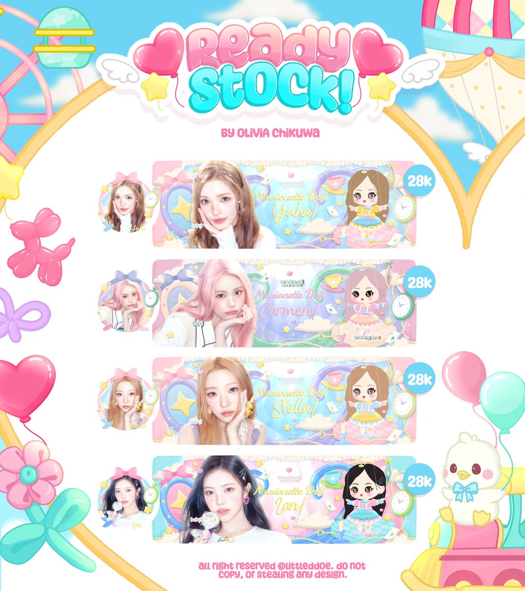 littleddoe's tweet image. യ 🌸🛺  help retweet?  tYsm!  ♡︭ 

𓂅 🎪 ៶៲៸ ding — dOng!  ◎ 🍎 oLiviA chiKuwA datang bawain ready stoCk ‘heart2hearts RUDE!’  ⑅ 🥣🐥 𓊔 with price ꒰ IDR. 28.000 ꒱ . . 🖍️ .ᐣ  yuk segera jemput di dm ☘️ 𖠗

fee recolor : 5.000
get 2 ava

へ 💌 #zonauang #zonaba 𖣠