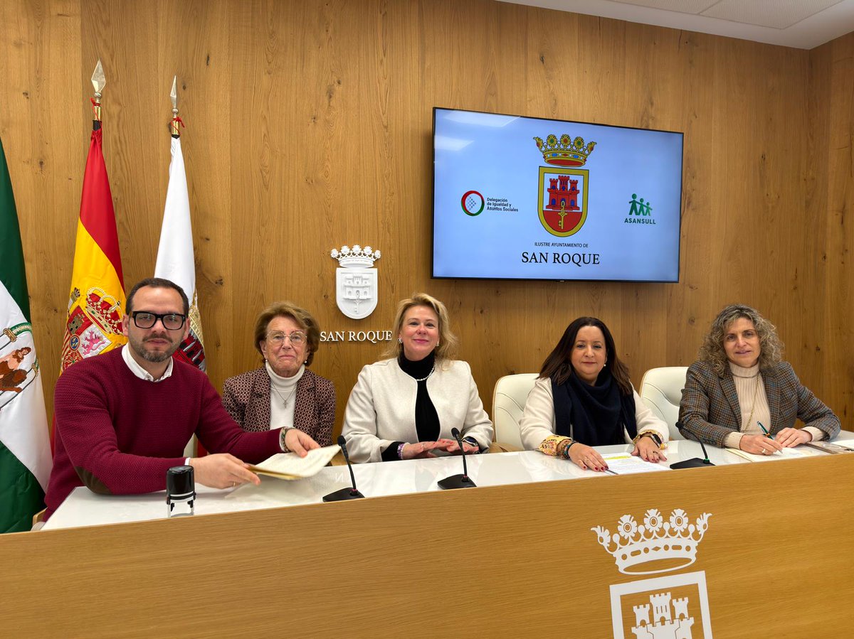 Este año el Ayuntamiento de San Roque, a través de Asuntos Sociales, retoma el programa “Mejor en Compañía” una actividad de acompañamiento, intervención y prevención de la soledad no deseada.
sanroque.es/content/firmad…

MÁS  EN:
sanroque.es
tv.multimediasanroque.com