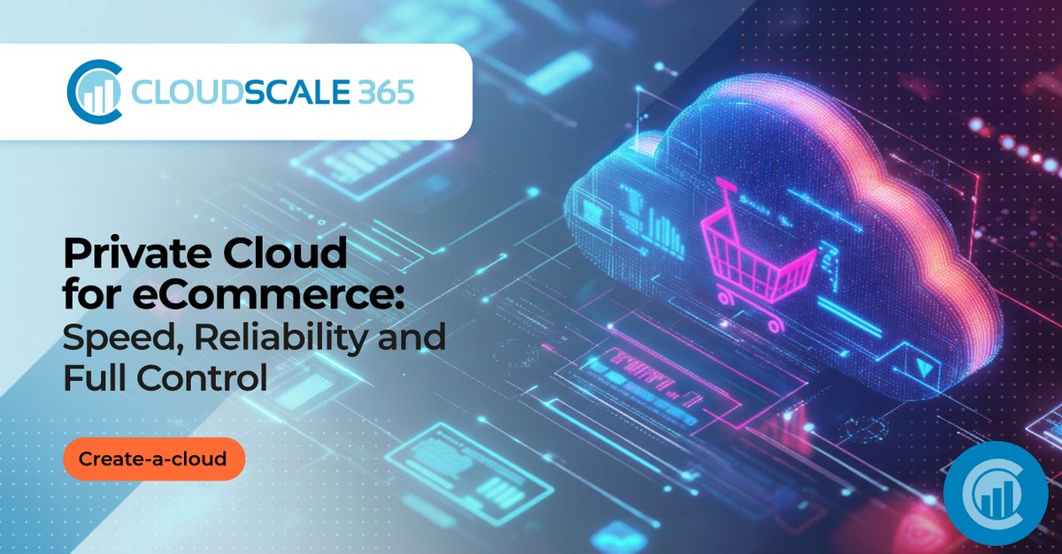 For eCommerce companies, performance, security, and reliability aren’t optional—they’re critical to customer trust and revenue.
Private Cloud for eCommerce gives you:

-  Enhanced #Security &amp; Compliance: Keep sensitive customer and payment  data protected with dedicated, isolated