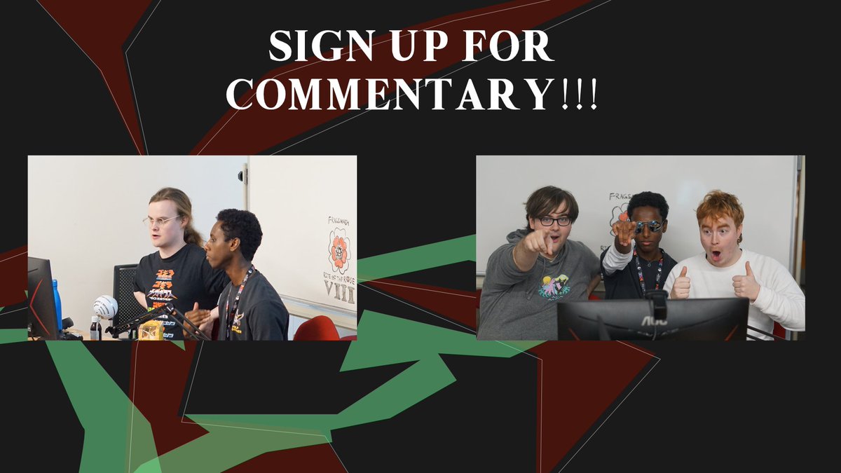 YorkUniSmash's tweet photo. Interested in doing commentary for ROTR9? Sign up with our link below (also found on the page at https://t.co/BZs1Oh2jbd )

https://t.co/L5p531lwCf https://t.co/rcHhPqWk85