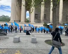 _Ma_Jia's tweet image. Threatening families back home to silence Uyghurs abroad is psychological coercion. #EndRepression #UyghurVoices