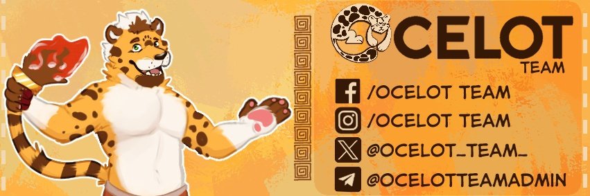 Anuncio importante, ocelot cerrará temporalmente sus puertas, regresaremos pronto! ❣️ Pero no se preocupen tendremos novedades!

Arte hecho por Space Cookie Wolf