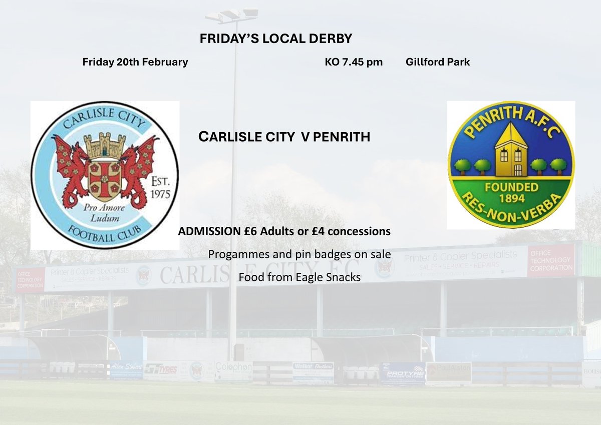 Carlisle City FC Official tweet media