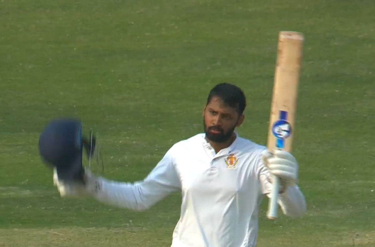 - 900+ Runs. 
- 2 Double Hundreds.
- 2 Hundreds. 
- 3 Fifties. 
- Average Over 100

Smaran Ravichandran is making waves in Ranji Trophy this season. 🔥 🤯 Great news for SRH &amp; future of India.