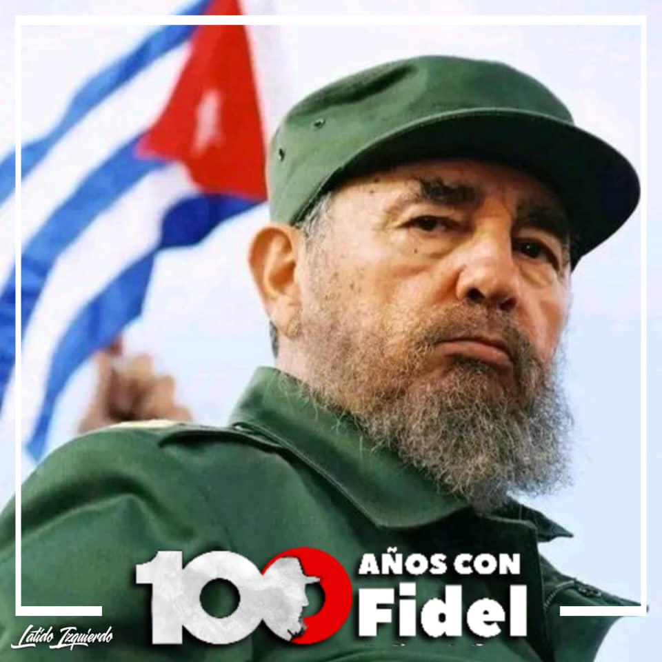 🫡"Latiendo con Fidel"🇨🇺

Su moral es resistencia que no admite cadenas. Así se inscribe en la memoria colectiva la figura de un gigante.
Desafiar al imperio no desde la fuerza bruta, sino desde la fuerza de la ética convertida en Revolución.

#100AñosConFidel
#LatidoIzquierdo 🤝