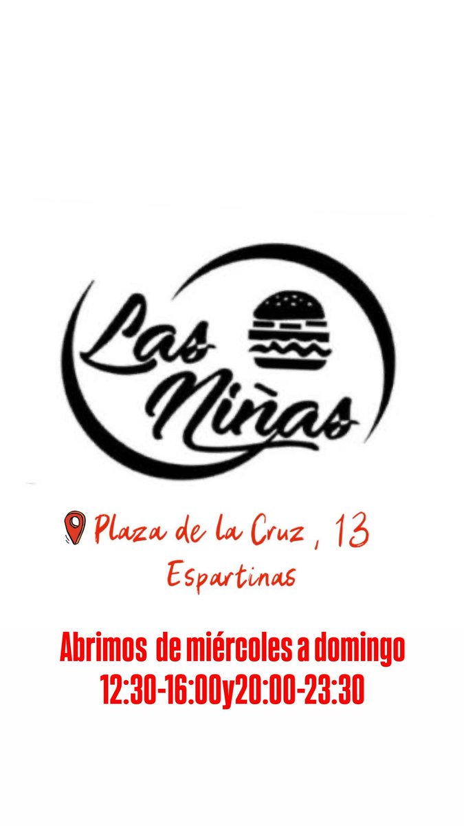 Las Niñas Espartinas since 2013 !!! 

#espartinas #comidaparallevar <a href="/Taberna_esparta/">Las niñas</a>