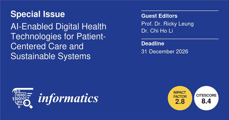 Informatics MDPI tweet media