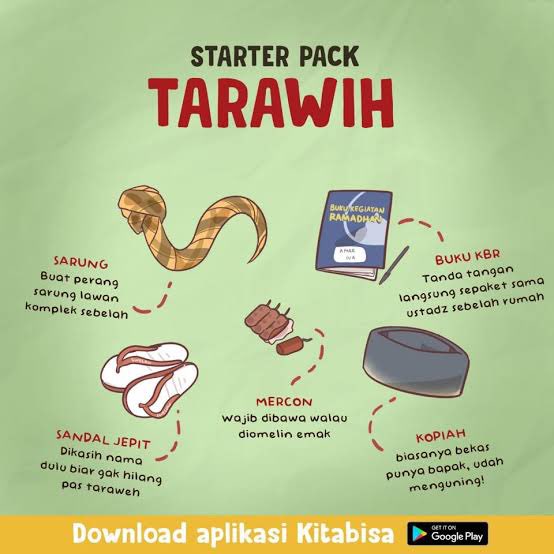 YandiMuhammad3's tweet image. Marhaban Ya Ramadhan
Starterpack Taraweh cek…