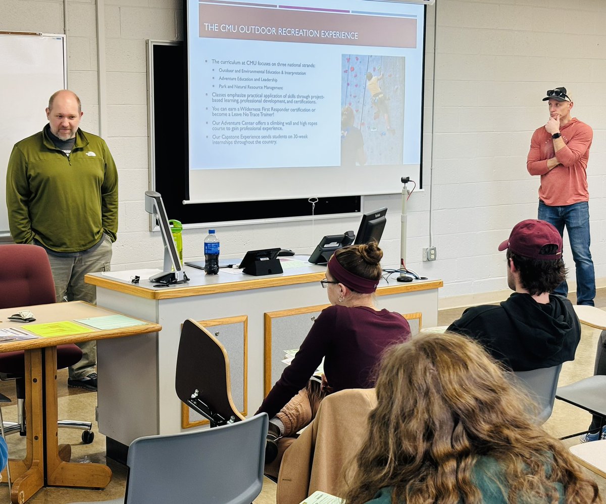 CMU Department of Recreation, Parks & Leisure Serv tweet media