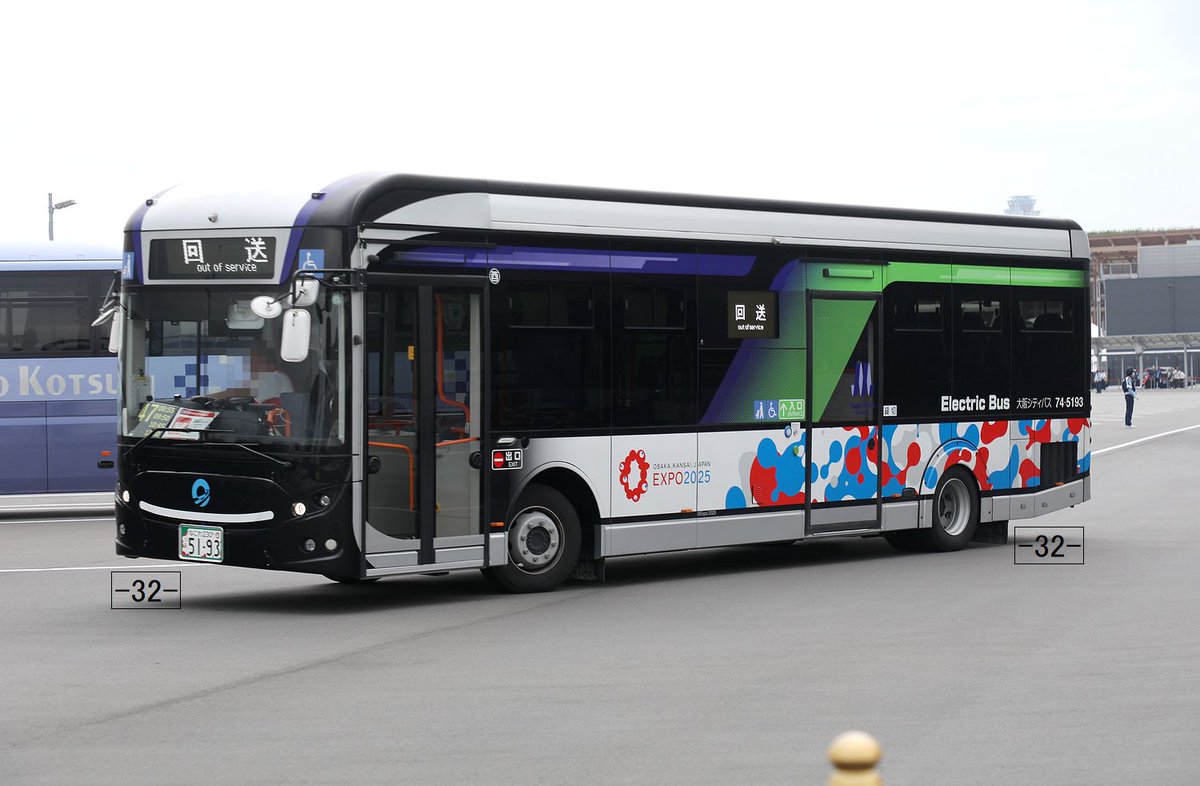 大阪シティバス Osaka City Bus なにわ230あ5193 F8 series2-City Bus