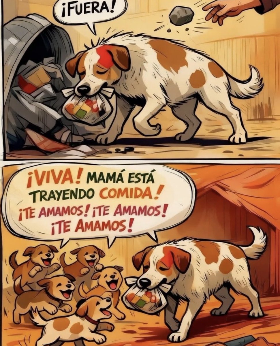 ¡¡ Q poca humanidad con los animales q demuestran ser mejores q muchas personas .❤️❤️❤️😭😭😭