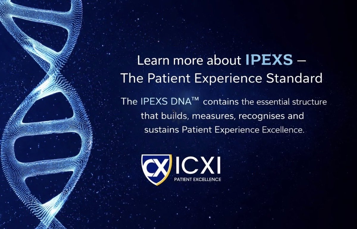 We’ve introduced The Patient Experience Genome — a model that represents the complete genetic code of exceptional patient experience.
It is a structured, evidence-based standard designed for real healthcare environments. icxi.com/standards-home…
#PatientExperience #HealthCare #NHS