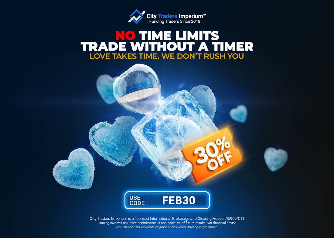 No timer. No pressure. Just pure trading love. 💙  

Grab 30% off with FEB30"

Sign up here 👉🏻 app.citytradersimperium.com/user-auth/regi…