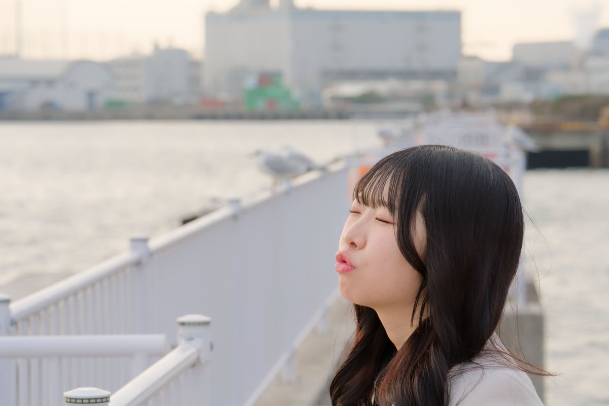 2026/2/14
RARE撮影会　名古屋港夜撮
model:華純るいさん

カモメさんとアヒルさん🦆

#RARE撮影会 #華純るい #ポートレート #portrait