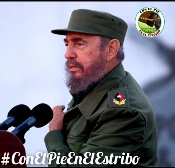 Quien no tenga genes revolucionarios, quien no tenga sangre revolucionaria... quien no tenga un corazon que se adapte al  ezfuerzo y al heroismo de una Revolucion. No los queremos, no los necesitamos. "Fidel Castro " 
#100AñosConFidel
#CubaEstáFirme 
#ConElPieEnElEstribo
