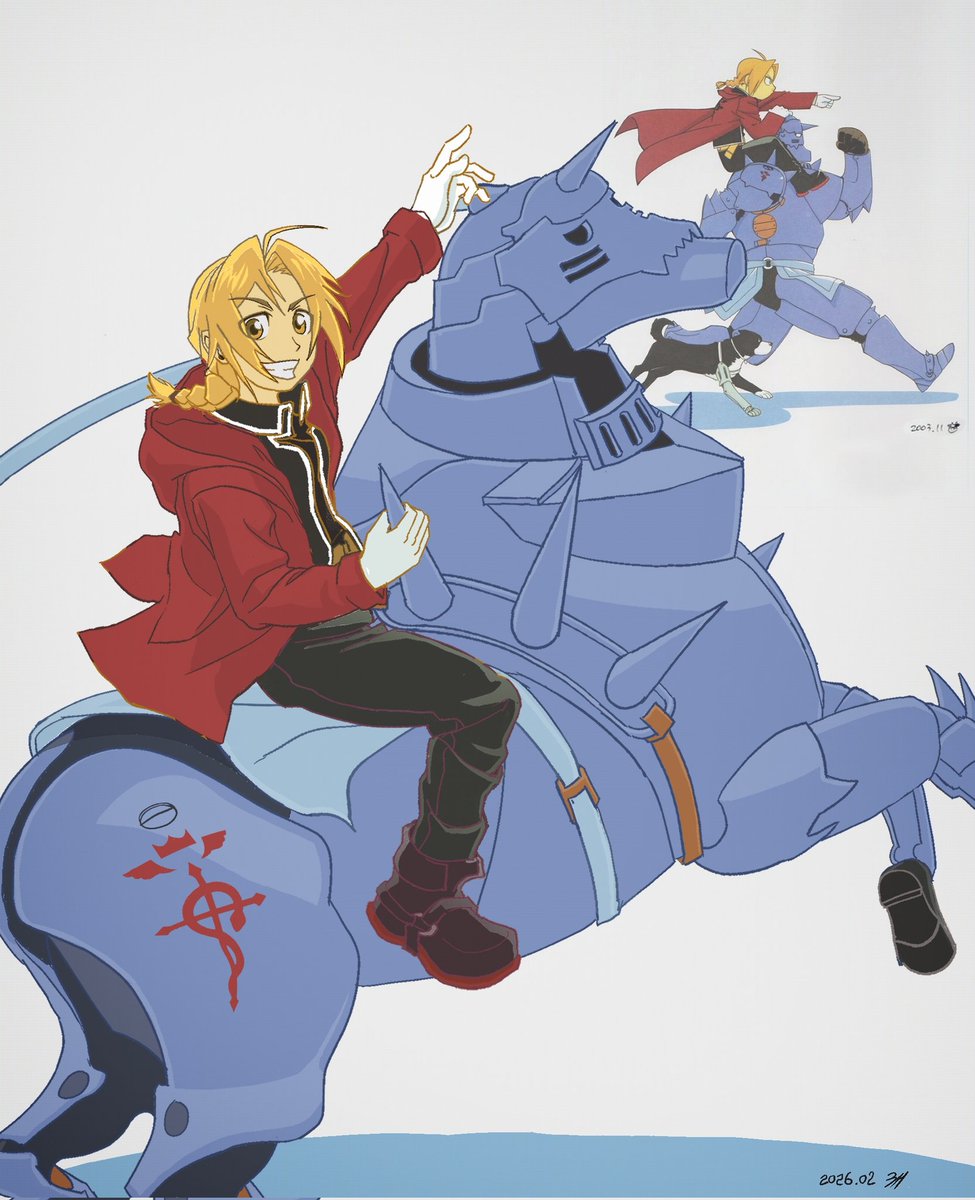 3HONE_'s tweet photo. #鋼の錬金師 #FMA
엘릭 형제의 추억 https://t.co/ZWNhHoPYJy