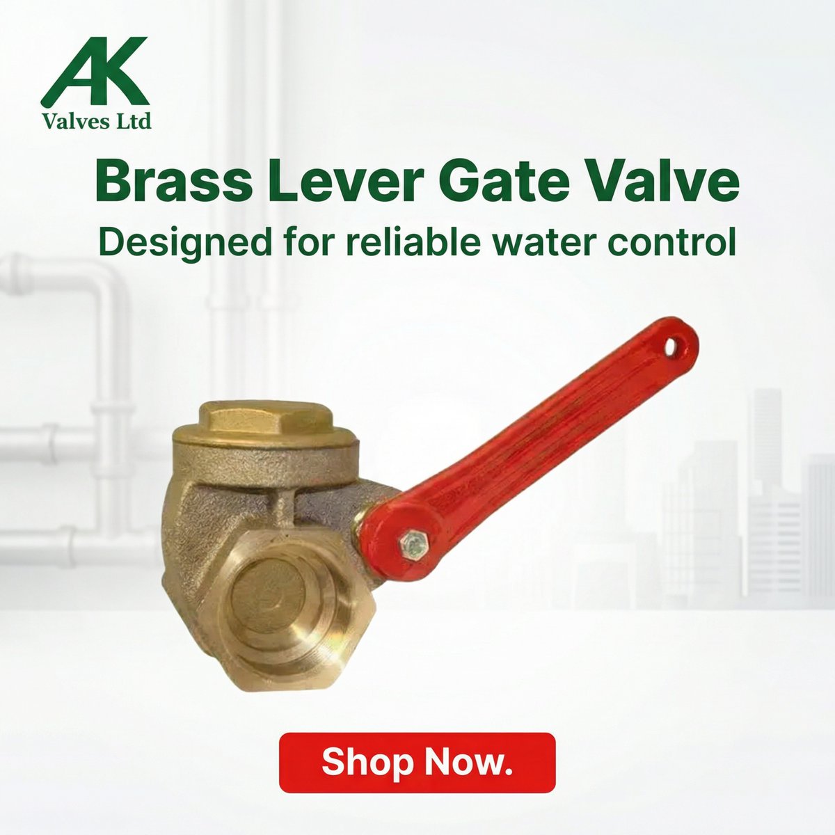 Lever Gate Byte Enhance water management with the Brass Lever Gate Valve's quick and ...