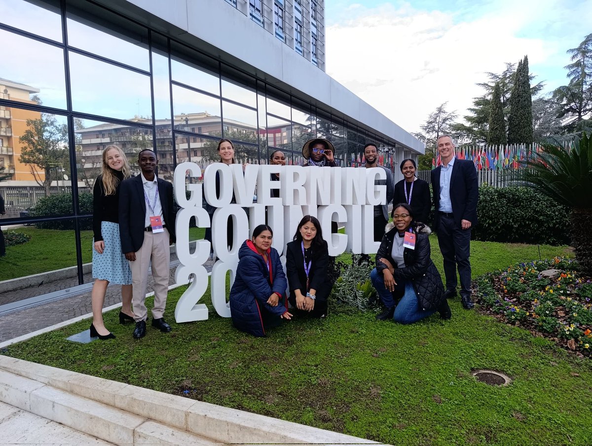 mwamuye_morgan's tweet photo. 1/8 Just back from Rome after representing Kenyan youth agripreneurs at @IFAD #GC49 the Governing Council!
Under the theme "From Farm to Market: Investing with Young Entrepreneurs," I shared how rural youth are driving innovation, jobs & resilience in agrifood systems. https://t.co/aWnU4beNjL