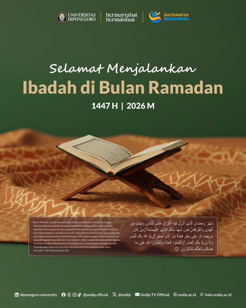 Universitas Diponegoro tweet media