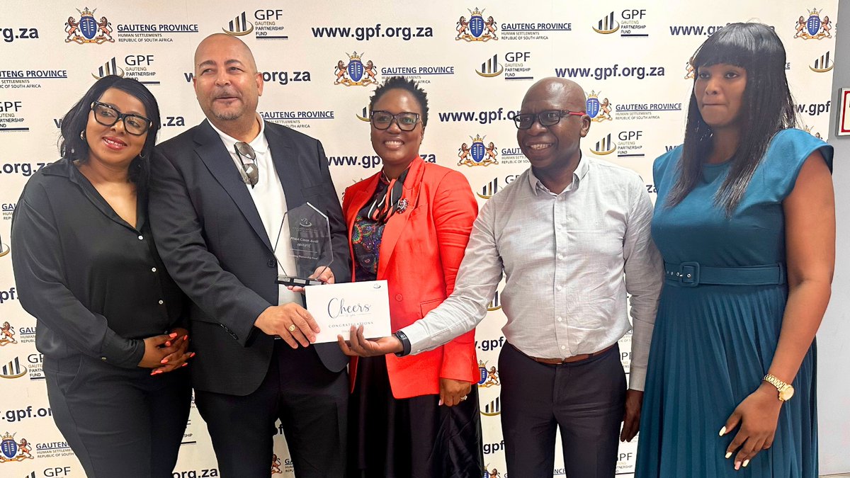 Today, the <a href="/AuditorGen_SA/">Auditor-General South Africa</a> (AGSA) visited the Gauteng Partnership Fund (GPF) offices to officially acknowledge our Clean Audit for 2024/25.

A proud moment, and the perfect motivation as we prepare for the 2025/26 audit cycle! 😀