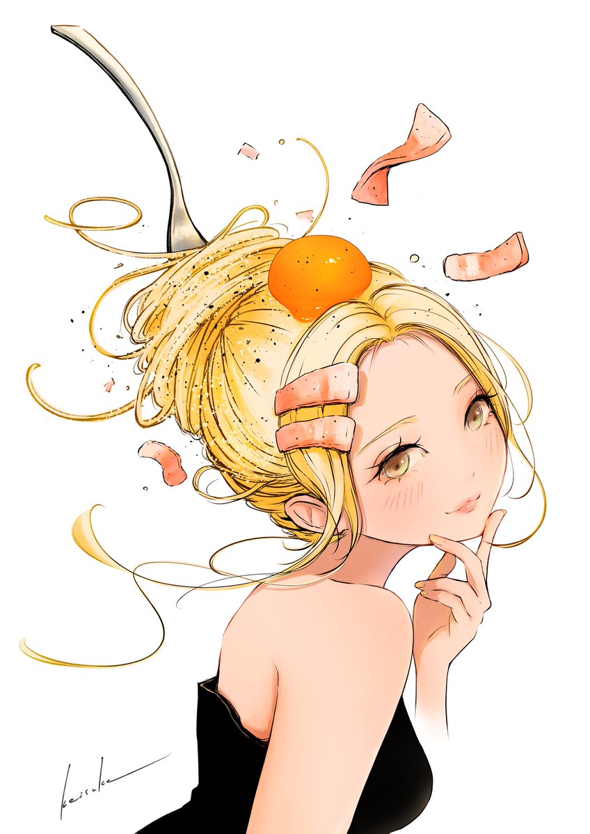 #私はこういう絵を描いています

食べ物と女の子をテーマにした
飯テロガールズ