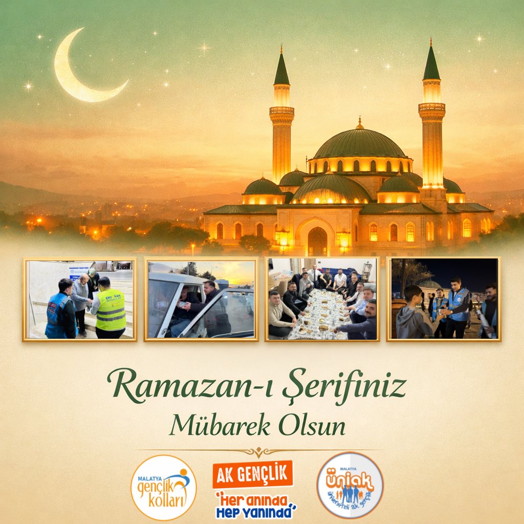 🌙 Ramazan’ın bereketini kampüste ve sahada hep birlikte yaşıyoruz.

🕖 İftara 5 Kala programlarımızla iftara yetişemeyenler,
🏠 Öğrenci Evi İftar &amp; Sahur buluşmalarıyla gönül sofralarında,
🕌 Teravih Namazı sonrası ikramlarımızla muhabbetin tam ortasında… 
#Ramazan #ÜNİAK