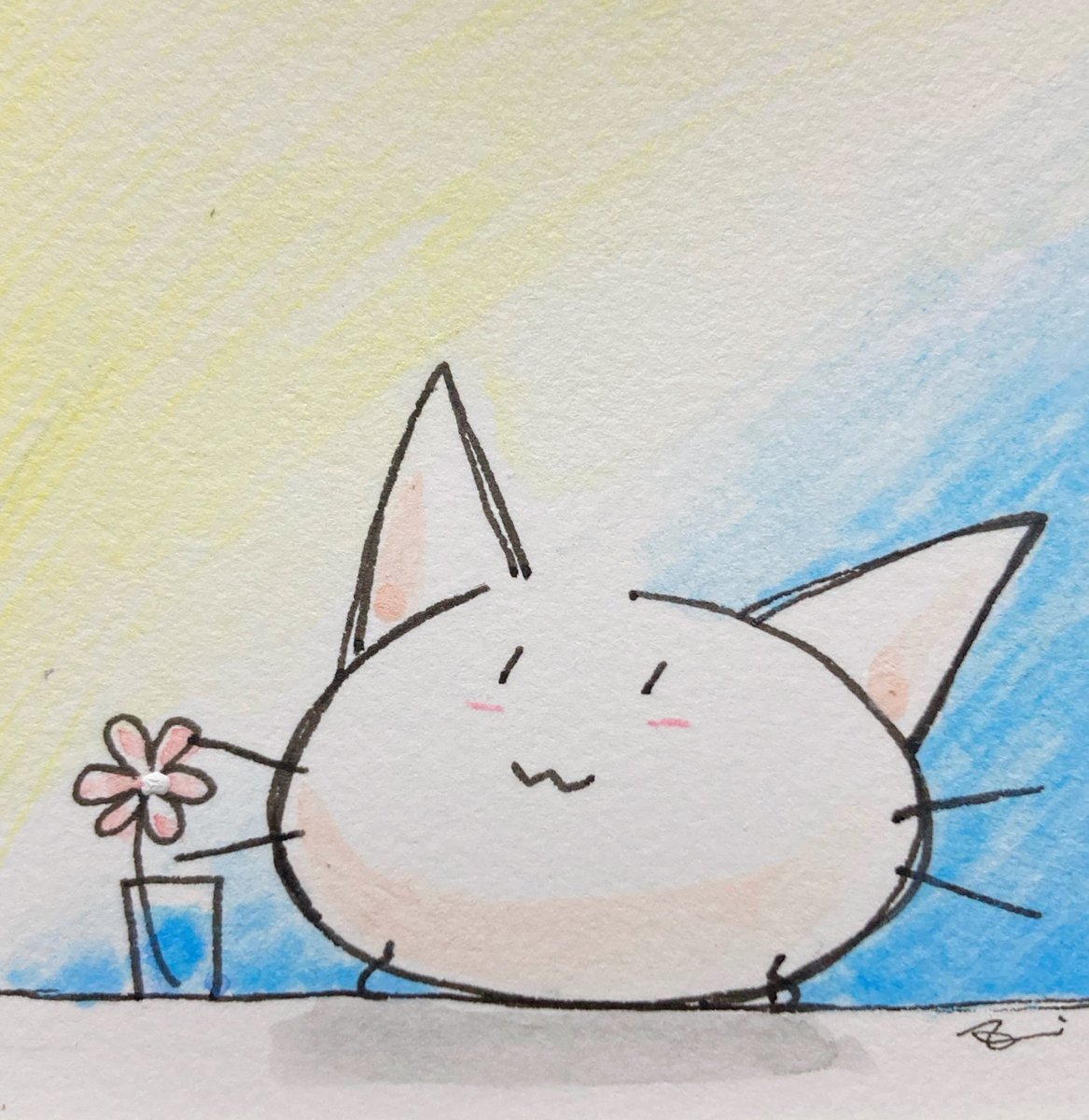 にゃ〜様以外も描きまする♪ 人間は描きません