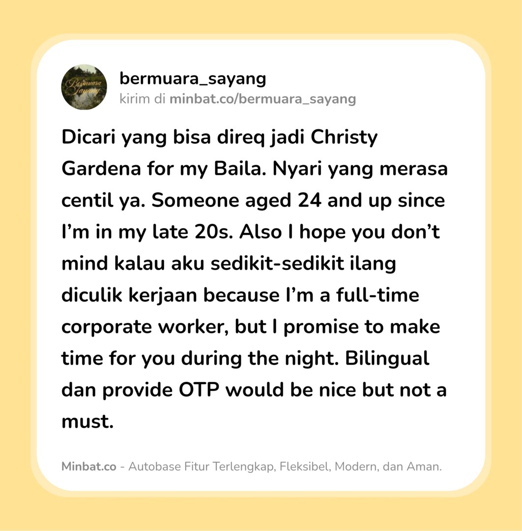 BERMUARA. tweet media