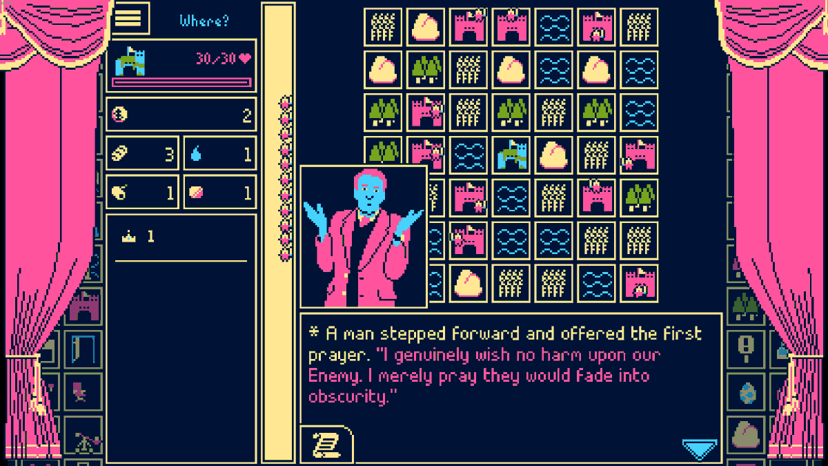 Pyukumuks's tweet photo. RPG と落ちものパズルとリソース管理オートバトラーをかけあわせたすごいインディーゲームのデモ版が出たらしい
#TitaniumCourt
https://t.co/jFlXgP0Wat https://t.co/h73ajyf7Ig