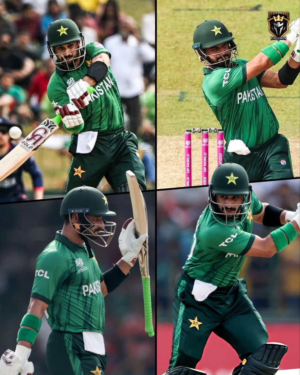 What an innings! 🔥 

Sahibzada Farhan becomes just the second Pakistani to score a Men’s T20 World Cup 💯 as he powers Pakistan’s innings to a commanding 199! 🇵🇰