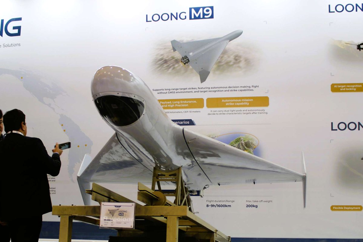 WDS 2026: China Unveils Loong M9 Long-Range Loitering Munition With 1,600 km Strike Range