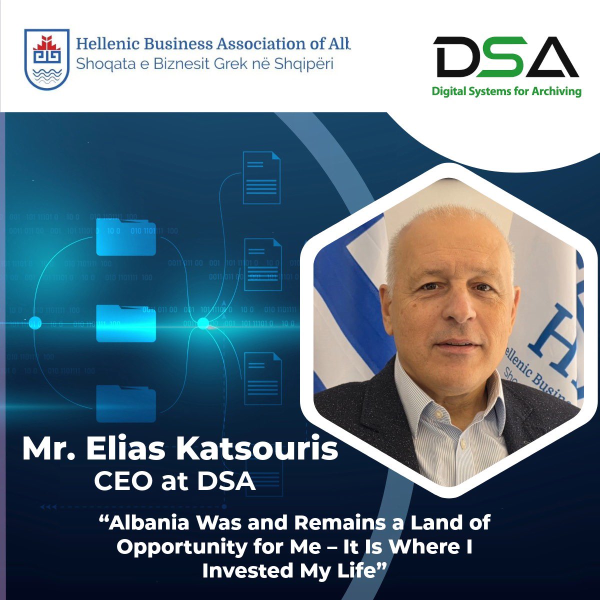 «𝗜𝗻𝘁𝗲𝗿𝘃𝗶𝗲𝘄𝘀 𝘄𝗶𝘁𝗵 𝗛𝗕𝗔𝗔 𝗠𝗲𝗺𝗯𝗲𝗿𝘀 – 𝗪𝗵𝗲𝗿𝗲 𝘃𝗶𝘀𝗶𝗼𝗻 𝗺𝗲𝗲𝘁𝘀 𝘃𝗼𝗶𝗰𝗲»

📢 Αυτή τη φορά φιλοξενούμε τον κ. Ηλία Κατσούρη <a href="/KatsourisElias/">Elias Katsouris</a> , CEO της DSA Adriatica, ο οποίος καταθέτει μια ουσιαστική και βιωματική οπτική για την επιχειρηματική του