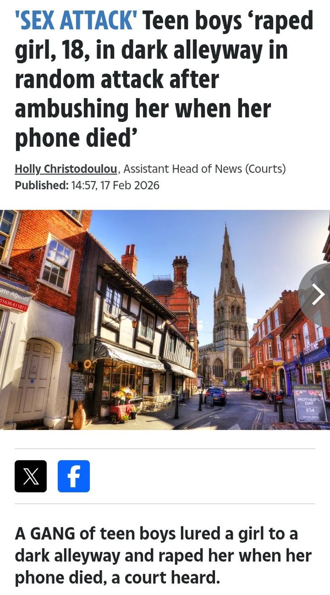 OkayBiology's tweet image. They don't sound like a gang of boys.
They sound like one of the gangs of predatory men that lurk in most European towns and cities thesedays.
#DiversityIsTheirStrength #Newark