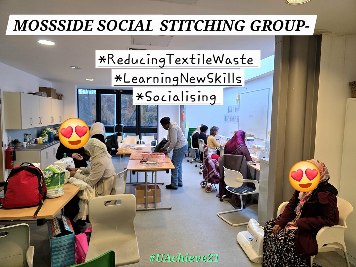 MossSide Social Stitching Group - UAchieve21 tweet media