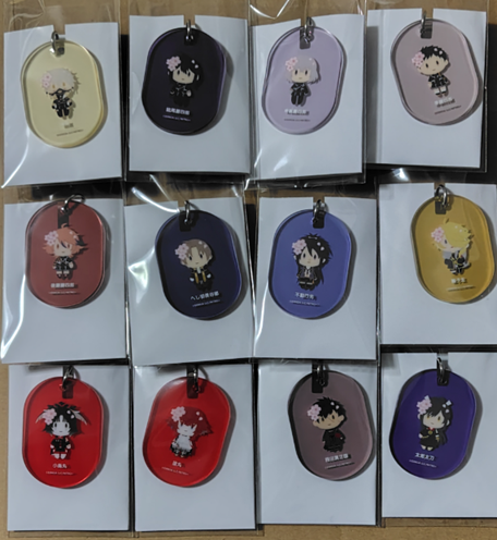 交換/譲渡】刀剣乱舞 大本丸博2025 さくら装備アクリルタグプレート