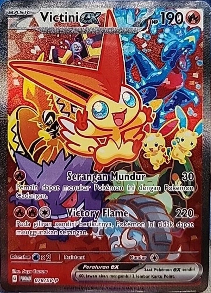 Is this the Greatest Victini Card ever? GM Y'ALL