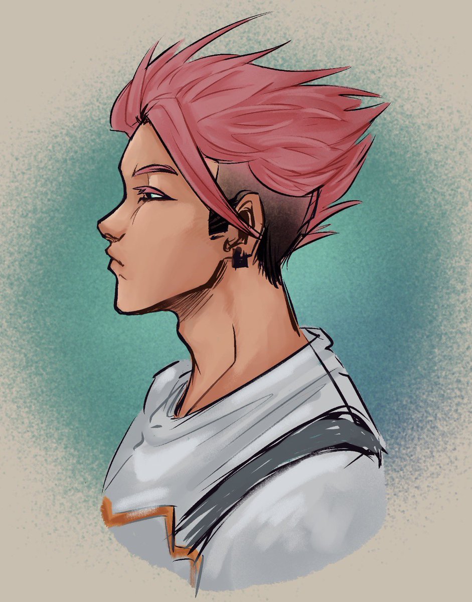 His side profile so cute #mizuki #overwatch