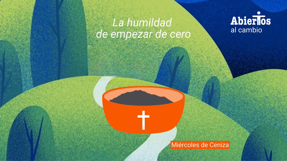 ✝️ Miércoles de ceniza

Iniciamos nuestro camino de #Cuaresma26, el tiempo de entrenamiento que tenemos para prepararnos para la Pascua

Hoy celebramos la oportunidad constante que nos da Dios para reconocer humildemente nuestros errores y fallos.

#AbiertosAlCambio #AyunaRezaAma