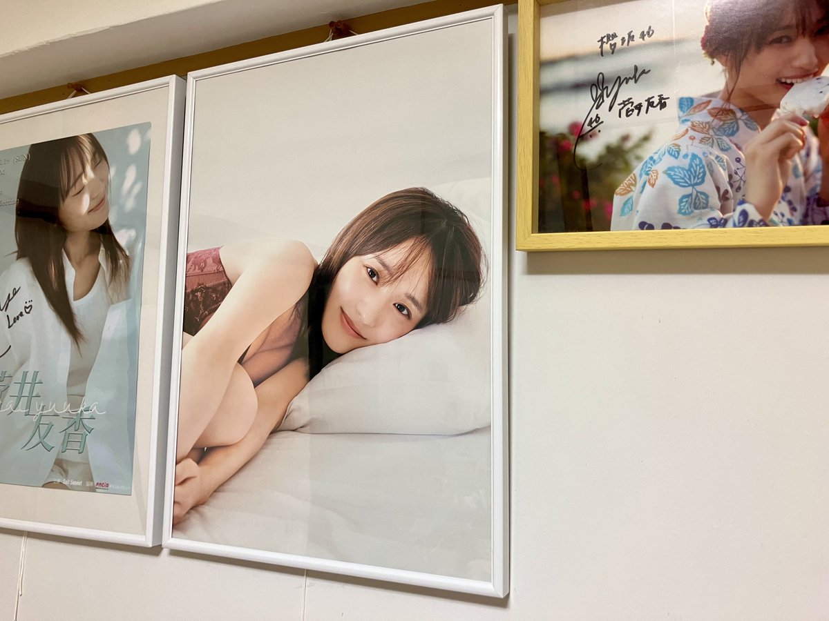 可愛いポスターが仲間入り😄 #たびすがい #菅井友香