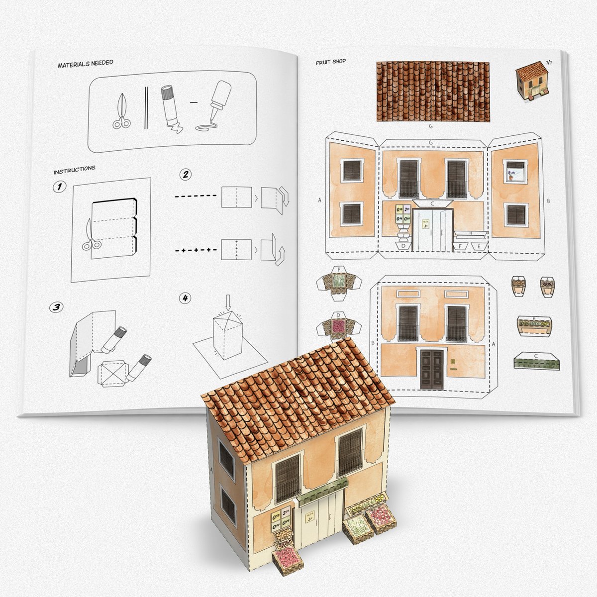 DevilishGames - Wishlist ✂️ Cutout Village! tweet media